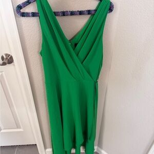 DKNY Vibrant Green Dress